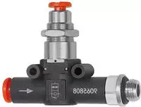 RIEGLER 106826-495.018-6 Pneum.entsperrb.R&uuml;ckschlagventil Schl.-Gew, G 1/8,...