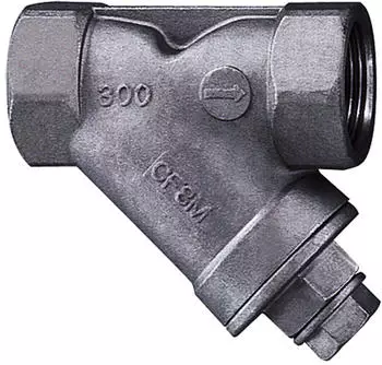 Riegler Schmutzf&auml;nger Edelstahl MW 0,6mm G 1 1/4 DN 32 (60-6 ES)