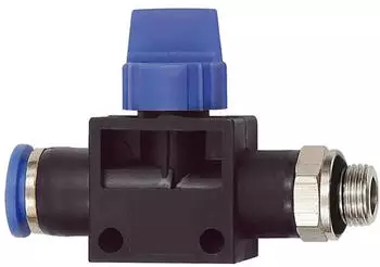 Riegler 3/2-Wegeventil "Blaue Serie" Steckanschluss G 1/4 a., &Oslash;10mm (273.014-10)