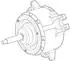 Buderus Gebläsemotor oben (8738206632)