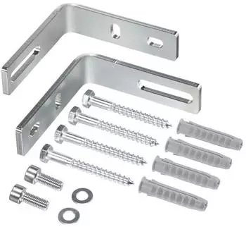 Oventrop Wandhalterung f&uuml;r Modulverteiler Regumat, Stahl, mit Befestigungsmaterial (1351593)