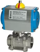 RIEGLER 103596-350.510/1 ES-Kuha, pneumat. Stellantrieb, doppeltwirk., Rp1/2,...