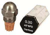 Danfoss &Ouml;ld&uuml;se SFD 0,65 USgal/h, 45 Grad, Stahld&uuml;se