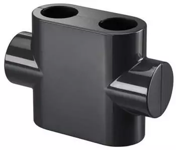 Oventrop Multiblock T Design-Abdeckung Durchgang Anthrazit (1184088)