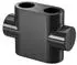 Oventrop Multiblock T Design-Abdeckung Durchgang Anthrazit (1184088)