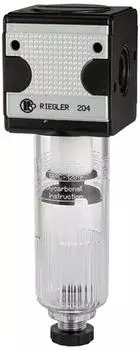 Riegler Filter Multifix Polycarbonatbeh&auml;lter G3/8" 16bar (F 12 K-HA)