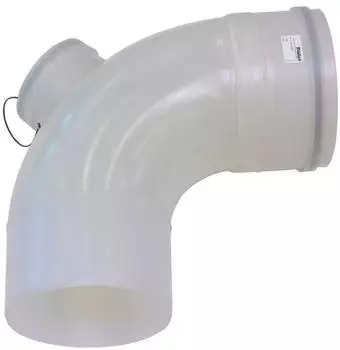 Vaillant Bogen 87&deg; 250mm PP mit Revisions&ouml;ffnung (0020145529)