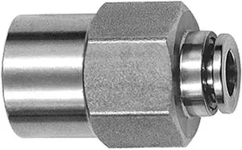 Riegler Gerade Steckverschraubung G 3/8 i., Schlauch-&Oslash; 14, ES 1.4404 (846.038-14 ES)
