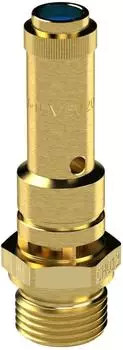 Riegler Sicherheitsventil DN8, Messing, G 1/2, 6,5 bar (226.03-6,5)