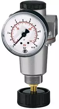 Riegler Druckregler &raquo;Standard&laquo; mit Manometer, BG 1, G 3/8, 0,2-6 bar (637.20 B)