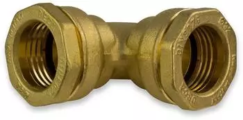 Caleffi Winkelverschraubung 866 Messing 40mm PE-Rohr (866040)
