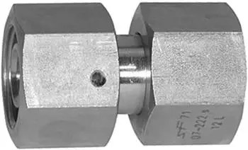 Riegler Einstellbare gerade Verschraubung Dichtkegel 1.4571 &Oslash;12mm (ES 534)