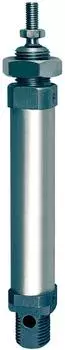 Riegler Rundzylinder doppeltwirkend, Magnet, Kolben-&Oslash; 12mm, Hub 10mm, M5 (1.DM.12010)