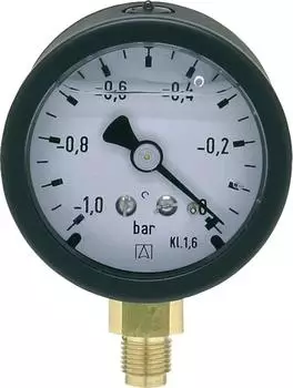 Afriso Vakuummeter -1-0 bar, Ø 50mm, 1/8" unten, Glyzerinfüllung (67165)