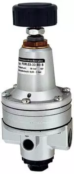 Riegler Pr&auml;zisionsdruckregler ohne Manometer G 3/8, 0,05-3 bar, hoher Durchfluss (637.41)