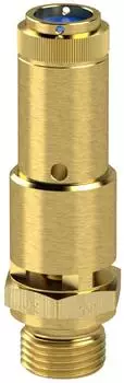 Riegler Sicherheitsventil DN 10, Messing, G 1/2, Ansprechdruck 1,5 bar (227.55-1,5)