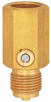 Riegler Stoßminderer für Manometer G 1/2, PN 400bar, Stahl (9018/S)