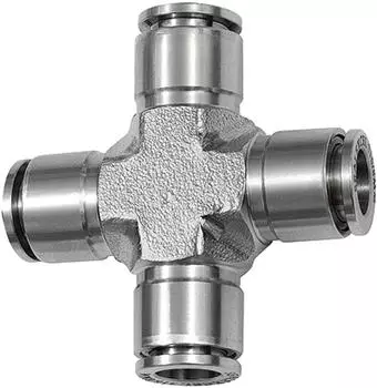 Riegler X-Steckverbindung Schlauch-Außen-Ø 12mm, Edelstahl 1.4404 (860.012 ES)
