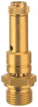 Riegler Sicherheitsventil DN 8, Messing, G 1/2, Ansprechdruck 32,0 bar (226.03-32,0)