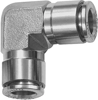 Riegler L-Steckverbindung Schlauch-Außen-Ø 12mm Edelstahl 1.4404 (848.012 ES)