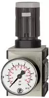 RIEGLER 100010-FU 7108 Druckregler &raquo;FUTURA&laquo;, inkl. Manometer, BG 1, G 3/8,...