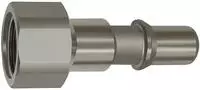 RIEGLER 141966-408.51-ES Nippel f&uuml;r Kupplungen NW 8, ISO 6150 C, Edelstahl, G...