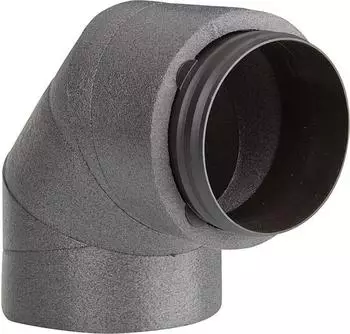 Helios IsoPipe Bogen 90&deg; mit Innenverbinder, 160mm (IP-B 160/90)
