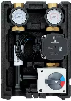 Environ EcoMix ENT001 Heizkreispumpengruppe Drei-Wege-Mischer, Grundfos UPM3 Hybrid 25/7 (ENECO001T250END05UPM3A)