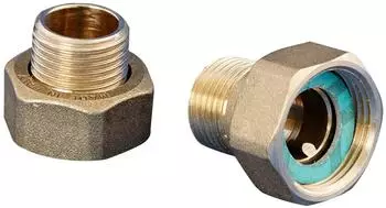 Wilo Pumpenverschraubung R 1 1/4"/d=35i x G 2", Messing (112082691)