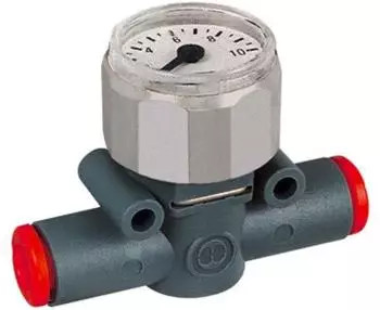 Riegler Manometer &raquo;lineonline&laquo; Schlauch-Schlauch, &Oslash; 8mm (460-8)