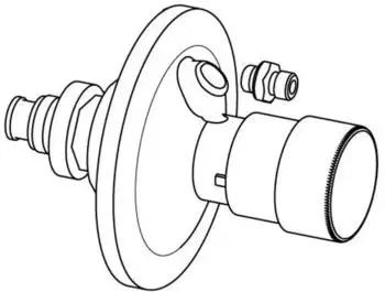 Uponor Combi Port Gen Diffür Druckregler DN15, 100-400mbar (1116229)
