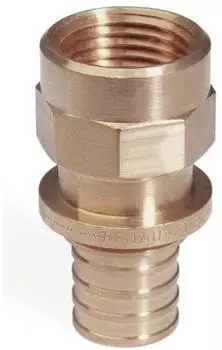 Rehau Rautitan RXplus &Uuml;bergang 20mm x Rp 1/2" Rotguss (14563281001)