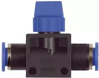 RIEGLER 110158-233.010 3/2-Wegeventil &raquo;Blaue Serie&laquo;, Steckanschluss,