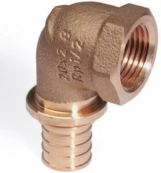 Rehau Rautitan RX+ Winkel&uuml;bergang 20 - Rp 3/4 (14563561001)