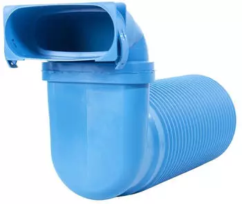 Kermi x-well Anschlusssystem flach Renovierungsventilanschluss 132x52mm (Y2201075014K)