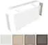 HEXIM Stella Heizkörperabdeckung Oberblende MDF 150x17cm weiß