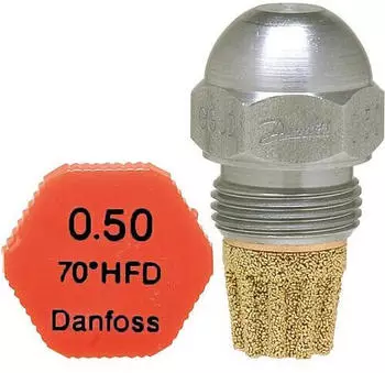 Danfoss Öldüse HFD 0,50USgal/h 45° Stahl (030H4008)