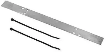 Raychem GM-RAKE Schutzprofil aus VA-Stahl mit Kabelbinder (912791-000)
