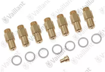 Vaillant D&uuml;senwechselsatz 7 D&uuml;sen &Oslash; 2,40mm f&uuml;r VK 164/1-C (200191)