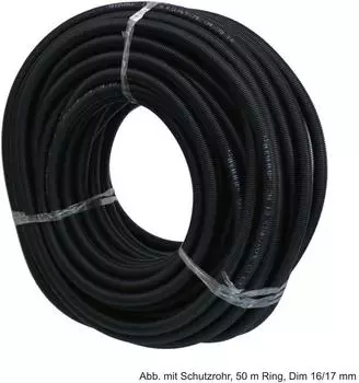 Rehau Schutzrohr DN 36, 32mm, 25m Ring, schwarz (11371701025)