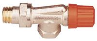 "Danfoss Ventilgeh&auml;use RA-N 15 R 1/2", Axial (UK), matt vernickelt"