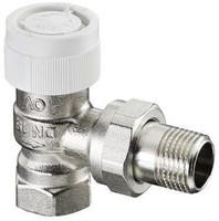 Oventrop Thermostatventil Baureihe AV 9 DN 15, Eck, Messing vernickelt