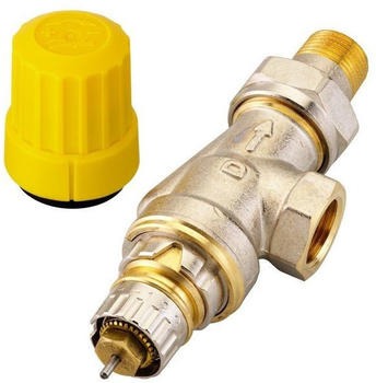 Danfoss Ventilgehäuse RA-UN 15 R 1/2 UK Axial matt