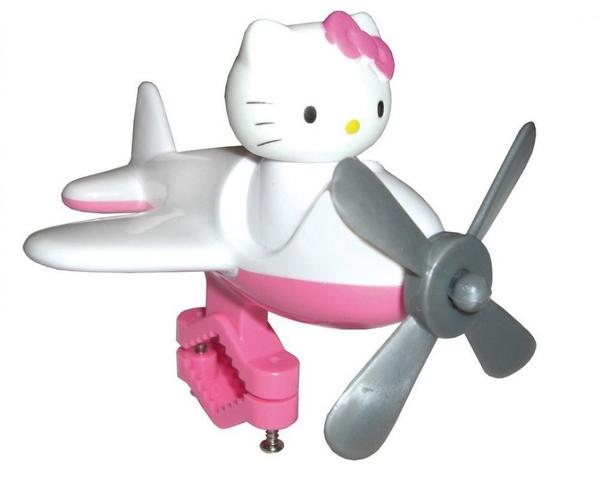 Bike Fashion Lenkerflieger Hello Kitty weiß/pink mit Motiv