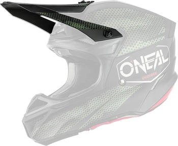 O'Neal 5SRS Polyacrylite Covert Helmschirm Matt Schwarz/Grün