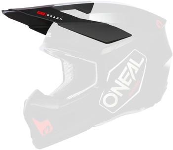 O'Neal 3SRS Hexx Helmschirm Matt Schwarz/Weiß/Rot
