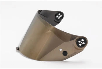Nolan X-804 RS Ultra Carbon Visier verspiegelt Gold-Verspiegelt