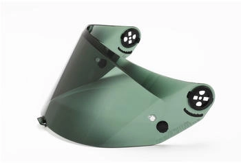 Nolan X-804 RS Ultra Carbon Visier Gr&uuml;n-Get&ouml;nt