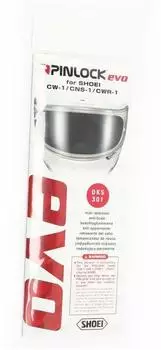 Shoei CJ-2 / CJ-2SP Evo Pinlockscheibe transparent für Männer