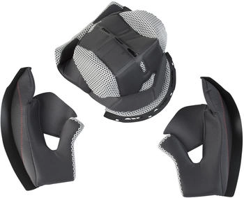 Acerbis Flip FS-606 Innenfutter/Wangenpolster XS Schwarz/Weiß
